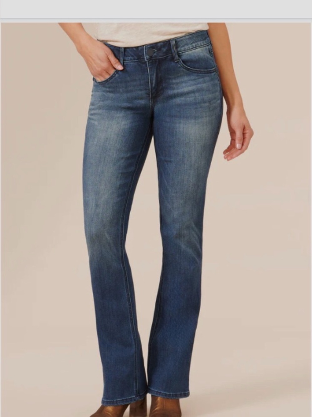 Democracy “Ab” solution women’s  Medium Wash Bootcut Jeans - Blue SZ 8P